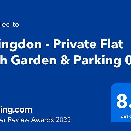 Abingdon - Private Flat With Garden & Parking 06 Apartamento Exterior foto